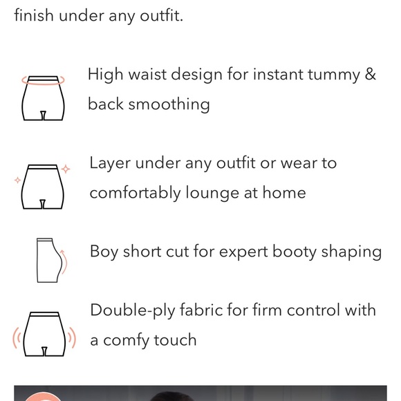 Shapermint Essentials L BLACK All Day Every Day High-Waisted Shaper Boy-Short - Picture 10 of 10